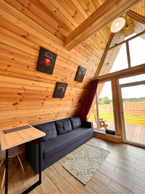 Коттедж Современный дом в стиле a-frame — Иннолово