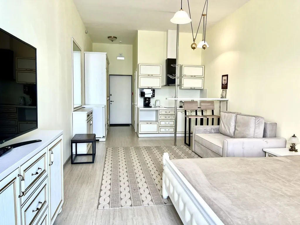 Уютная студия на берегу моря