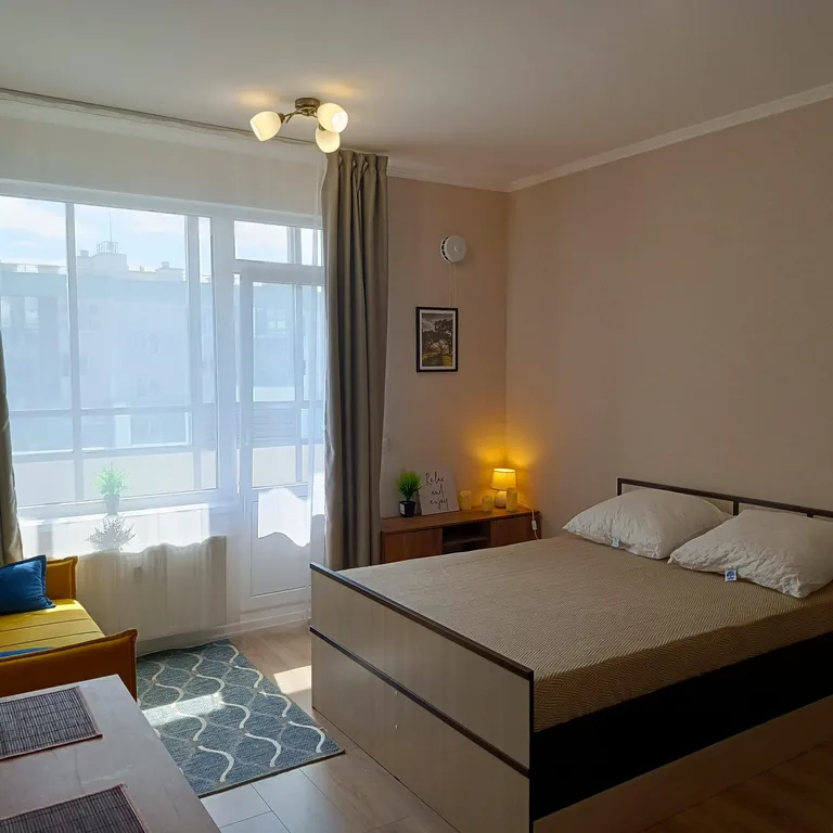 Квартира Квартира Уютная студия рядом с лесом — Янино-1