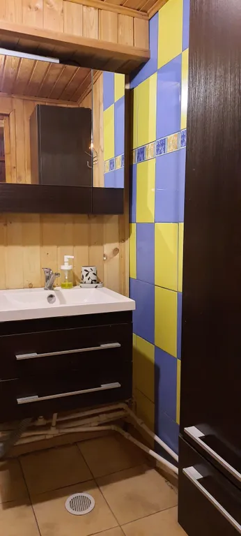 Двухэтажный дом с баней