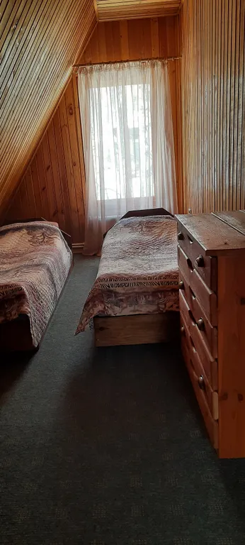 Двухэтажный дом с баней