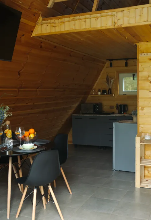 Гостевой дом A-frame с видом на горы
