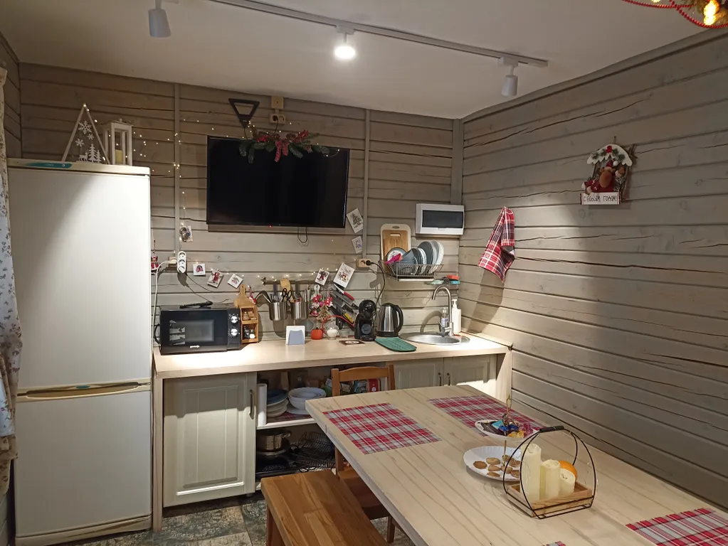 Уютный домик с сауной и банным чаном