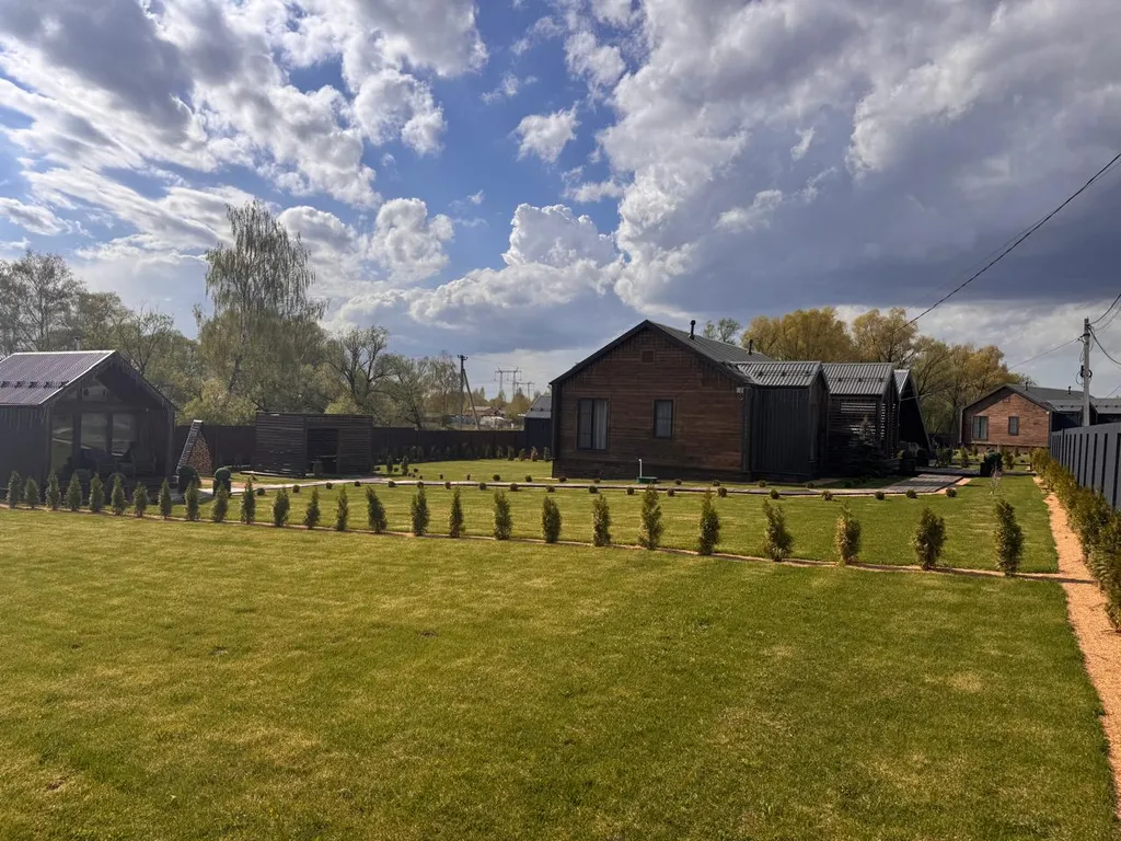 Частный дом с баней на дровах