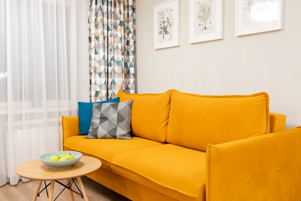 Свежие современные апартаменты Скандинавия