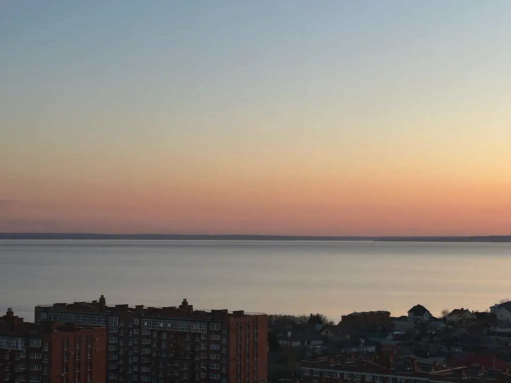 Евродвушка с видом на Волгу