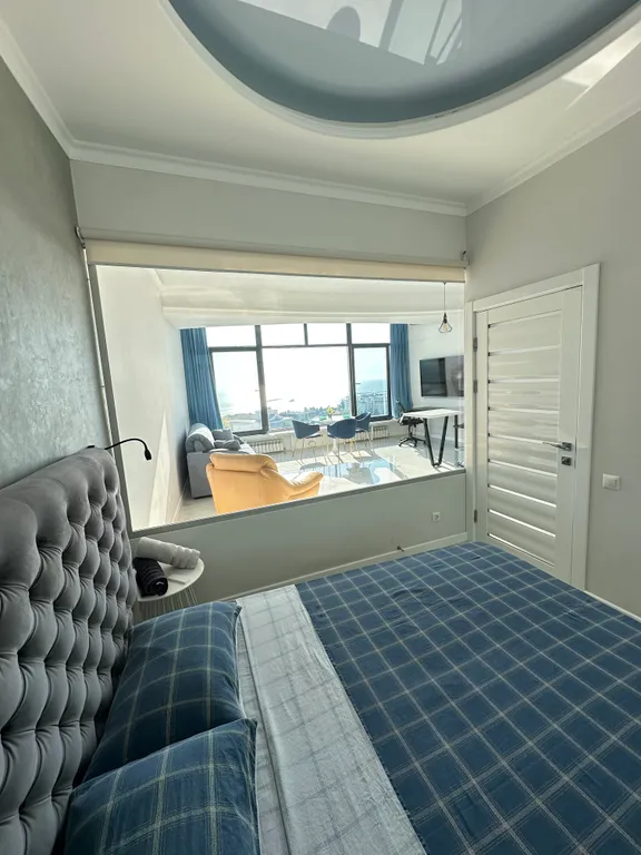 Квартира у моря, где хочется жить Вид на море и закаты с 21 этажа — аренда посуточно в Сочи