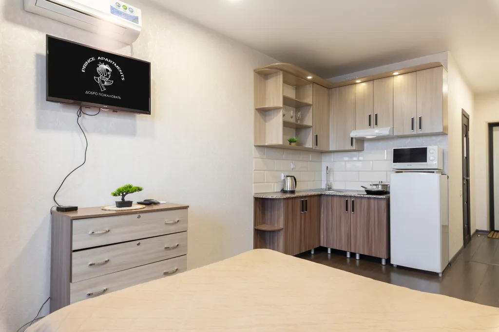 Квартира Уютная квартира студия — Барнаул