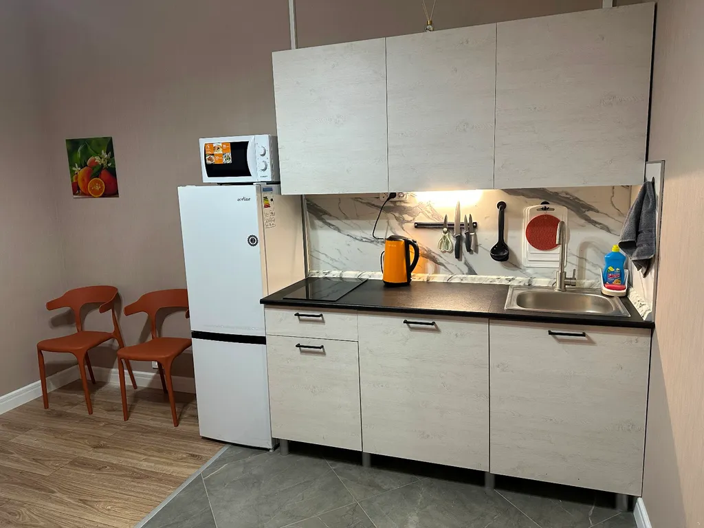 Квартира Квартира Оранжевая студия рядом с метро Потапово — Москва