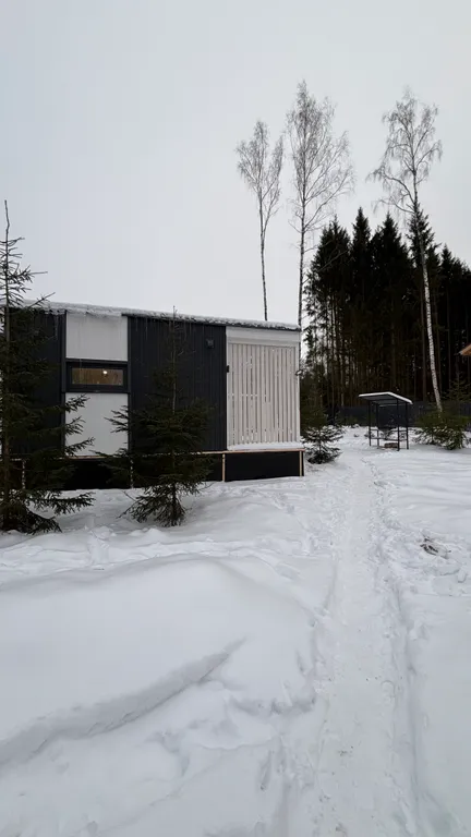 Уютный дом с баней у леса