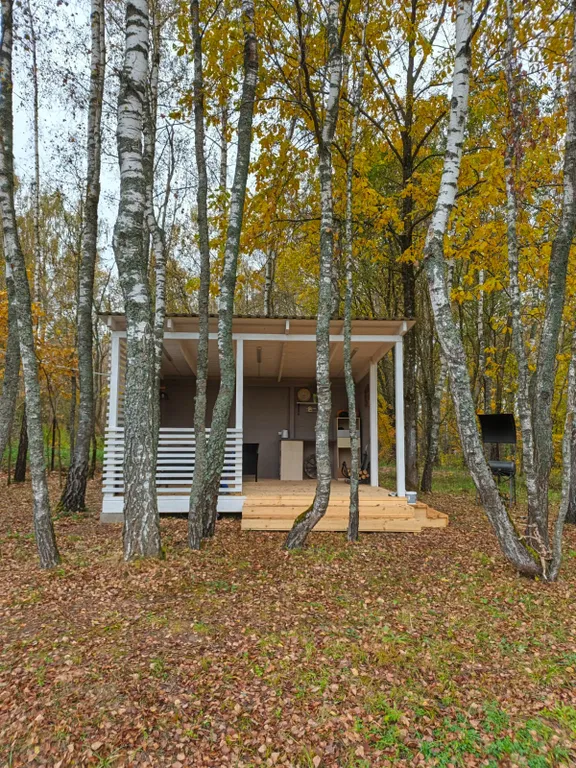 Дом с баней в национальном парке Угра