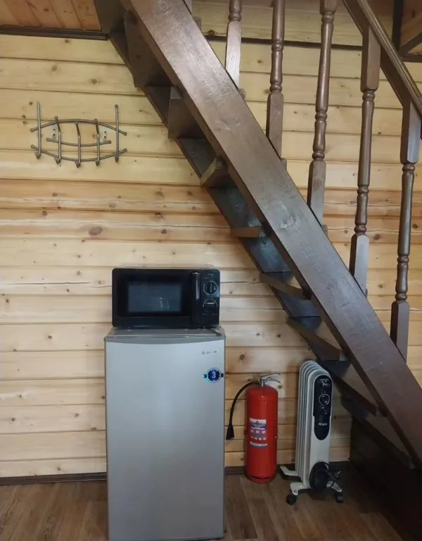 Дом-баня с видом на лес