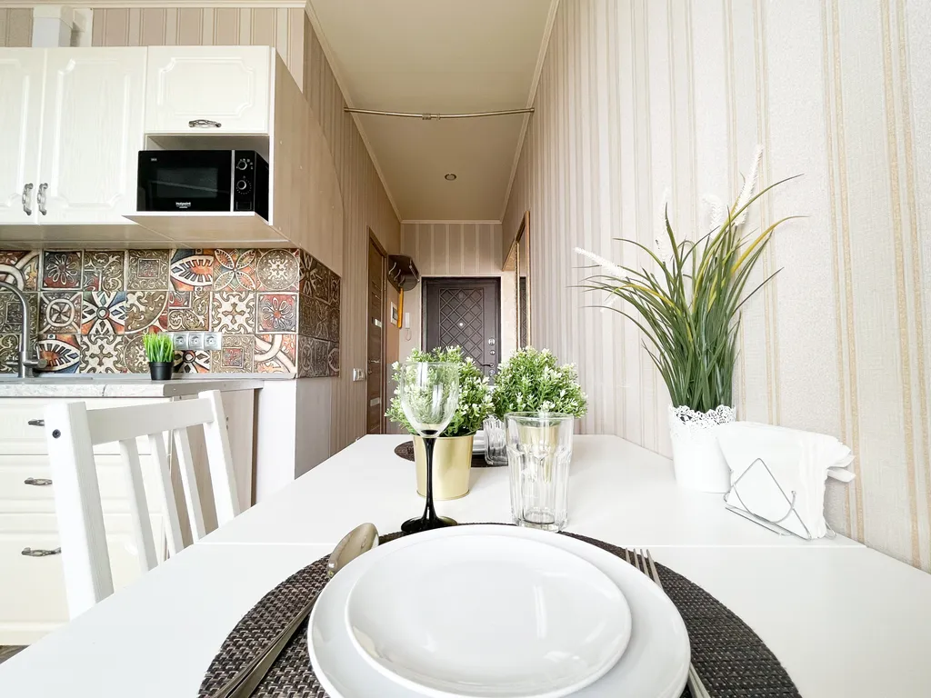 Уютная квартира с камином