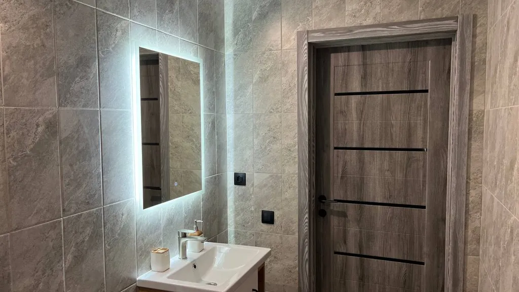 Уютный барнхаус с видом на гору