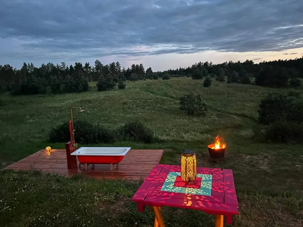 Уникальный арендный объект Кибитка на холме