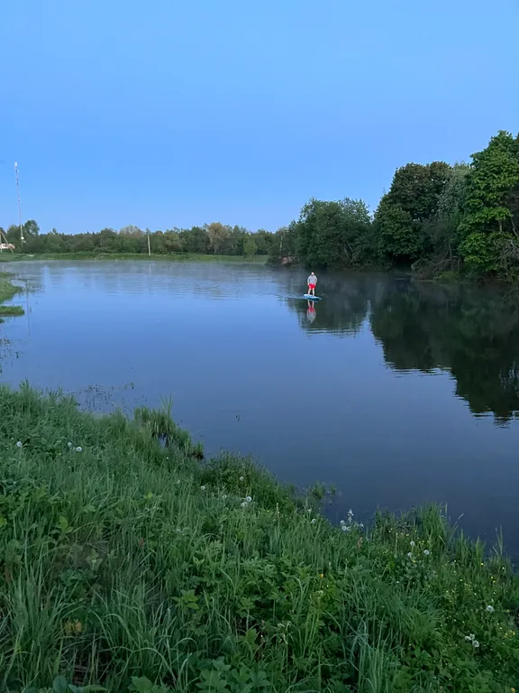 Коттедж Дом с видом на реку рядом с Raceway — Истра