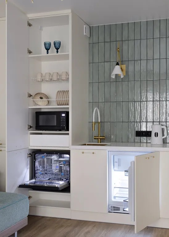 Квартира Квартира в мятных тонах у парка Краснодар с парковкой — Краснодар