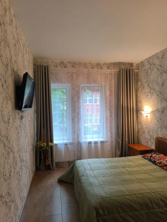 Просторная двухкомнатная квартира в курортном городе