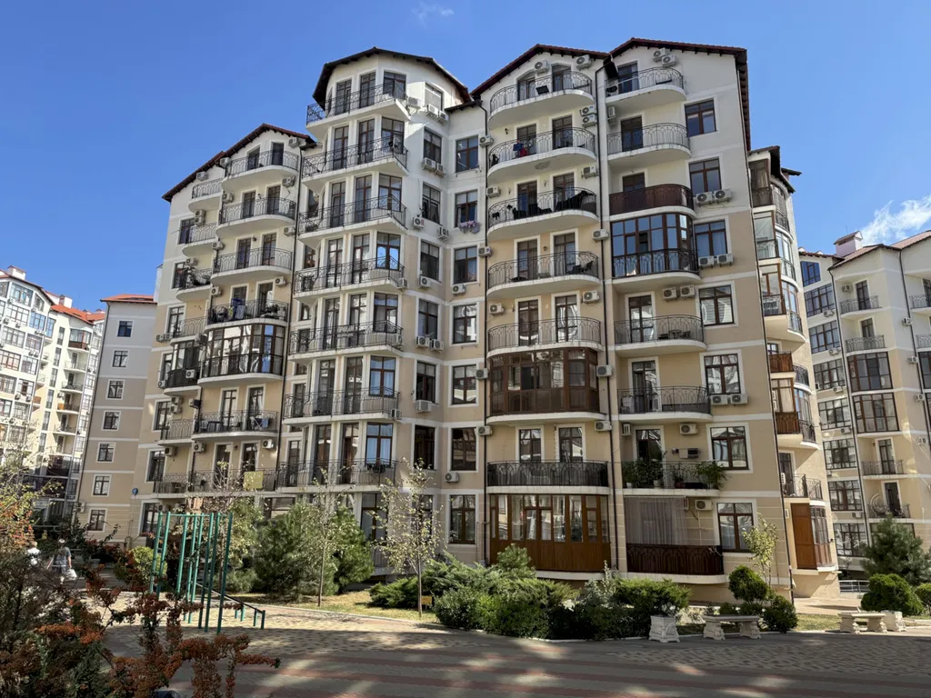 Квартира Квартира у моря с балконом и парковкой - ЖК Черноморский — Геленджик