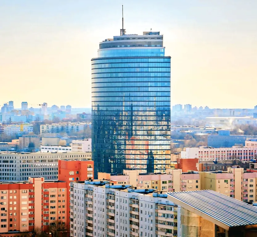 Vip апартаменты в парус-сити на 21 этаже, 101 метр, центр, 2 балкона