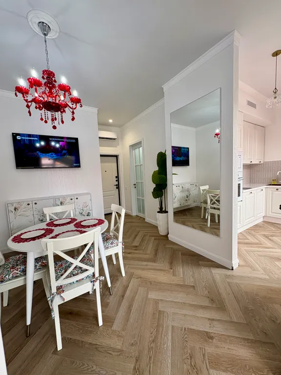 Новая квартира с балконом