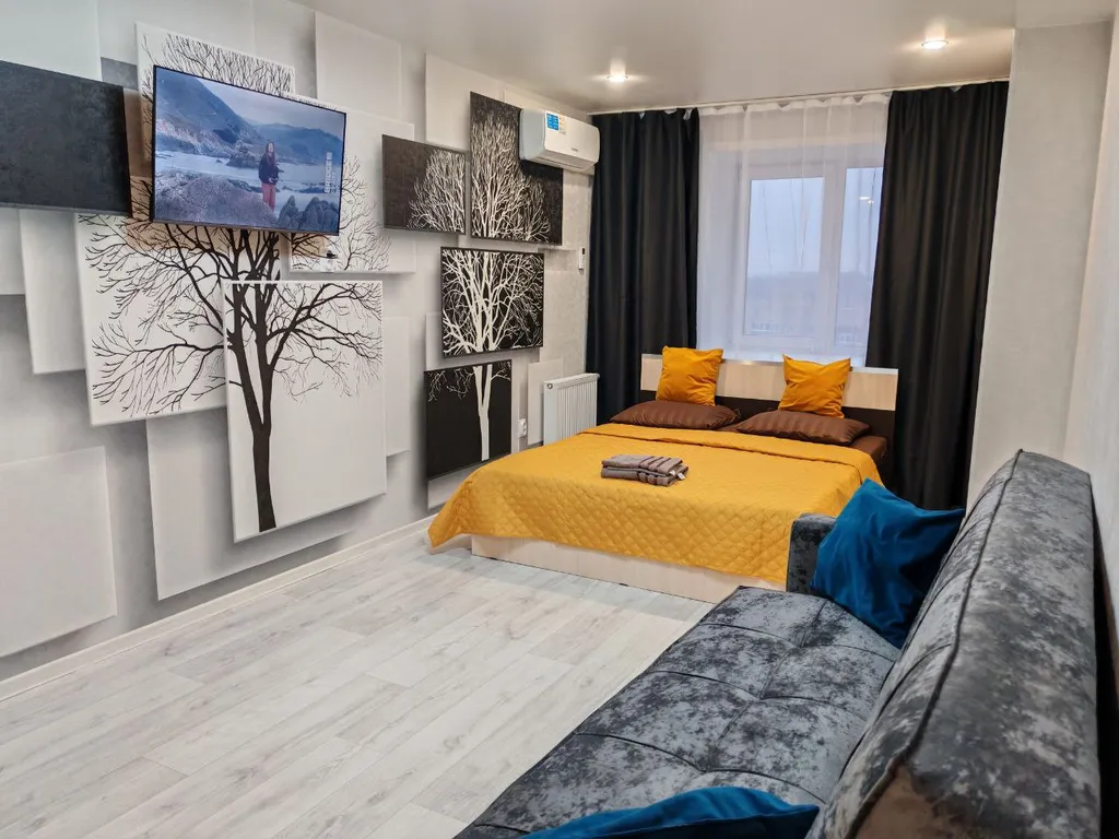 Уютная квартира с видом на город с дизайнерским ремонтом