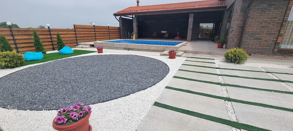 Уютный дом с термальным бассейном и баней