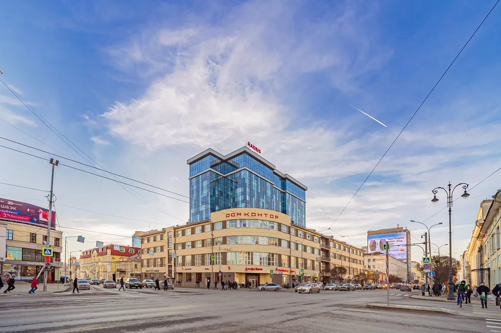 Квартира Квартира Студия-апартамент в комплексе Radius Central House на высоте 11 этажа — Екатеринбург
