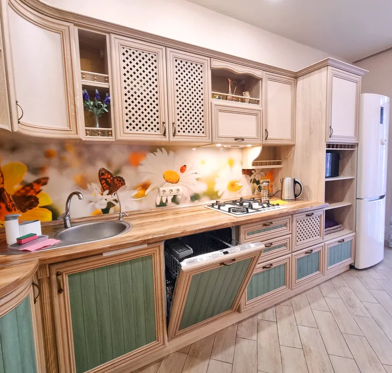 Просторная квартира с открытым балконом в новом ЖК Гоголь