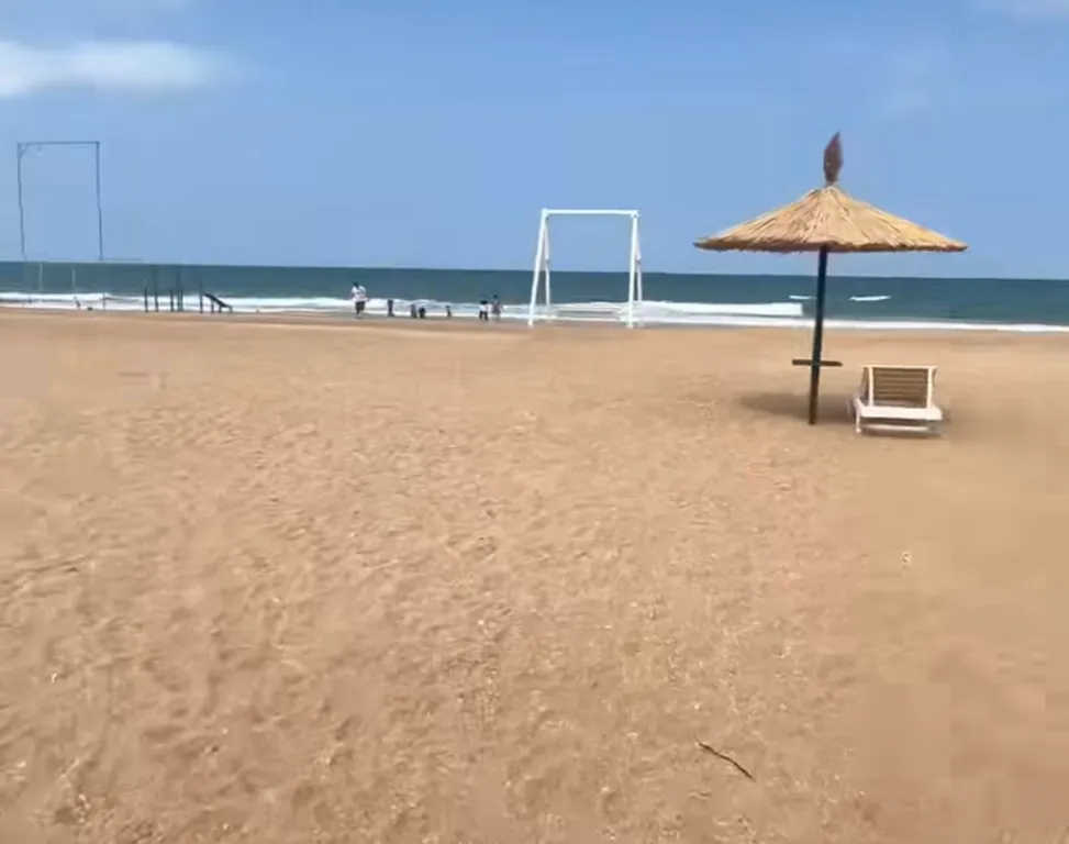 Новая квартира с евроремонтом напротив пляж Лагуна