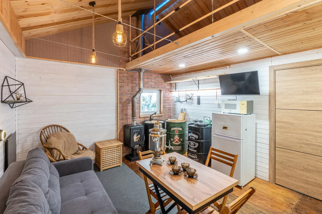 Уютный барн-хаус Свои люди на 4 человек в тихом месте