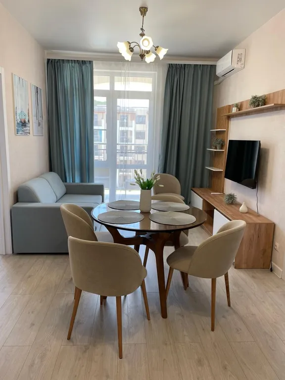 Квартира 87 Евротри с бассейнами 2 санузла на 5 человек — аренда посуточно в Сукко