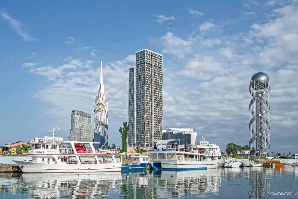 Апартаменты в центре Батуми с видом на море, Porta Batumi Tower