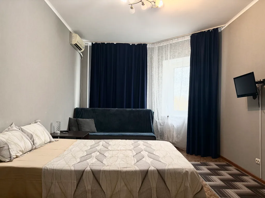 1-на комнатная квартира с 2мя раздельными спальными местами