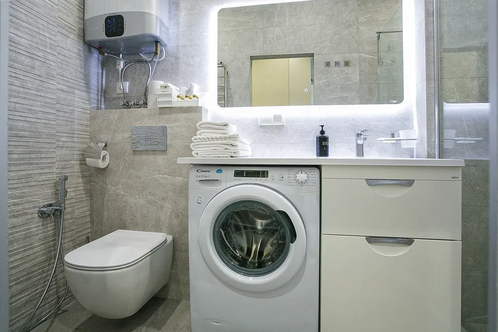 Двухкомнатный апартамент с видом на море с террасой с 2 санузлами