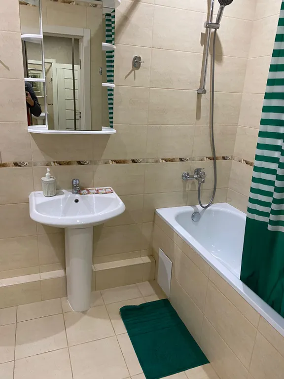 Квартира Квартира Уютная евродвушка около парка Галицкого — Краснодар