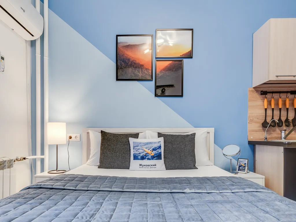 Новая студия, чистый подъезд, свежий ремонт, рядом аэропорт