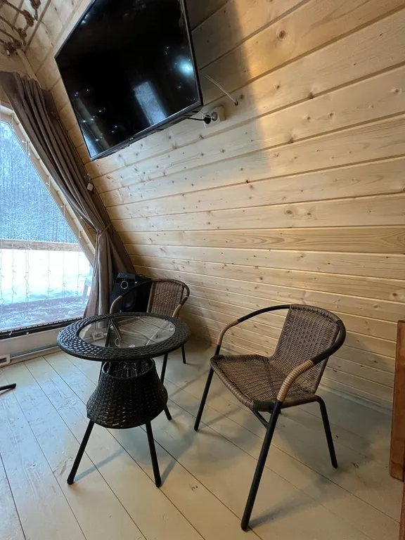 Дом в стиле А-фрейм в Подмосковье