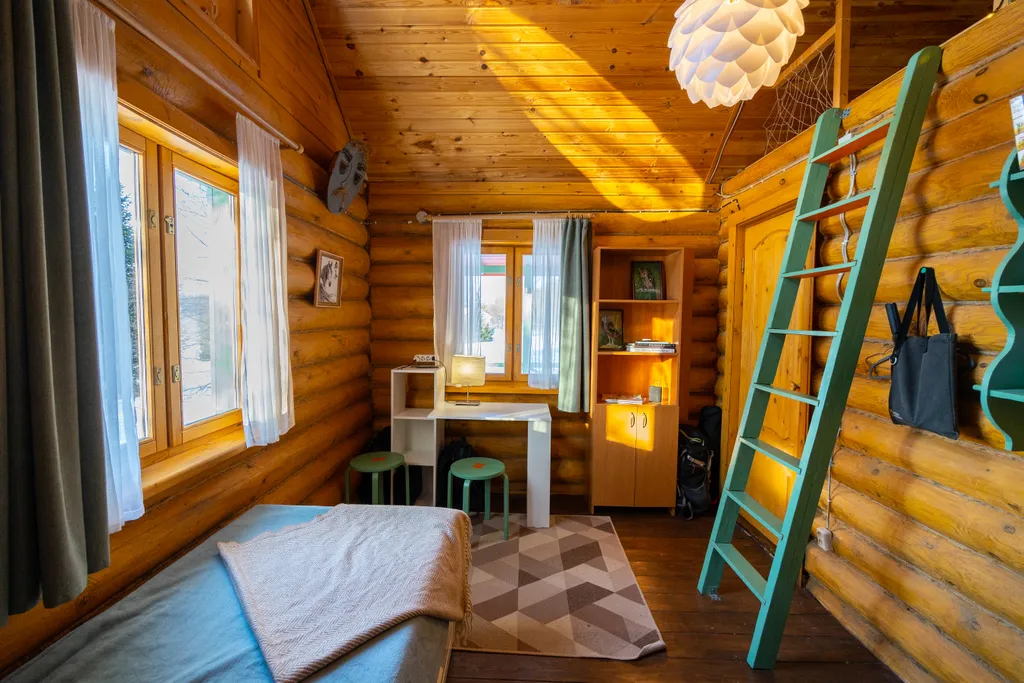 Волшебная Беличья Избушка на территории арт-усадьбы Туманный Хемуль