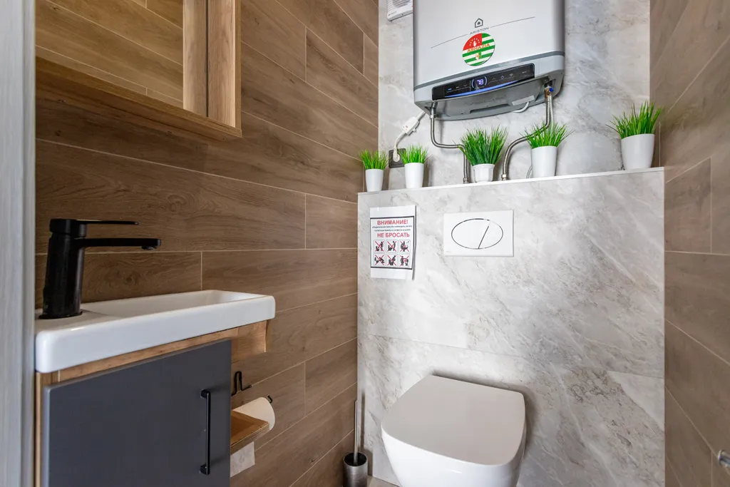 Дом для отдыха с бассейном и банным комплексом