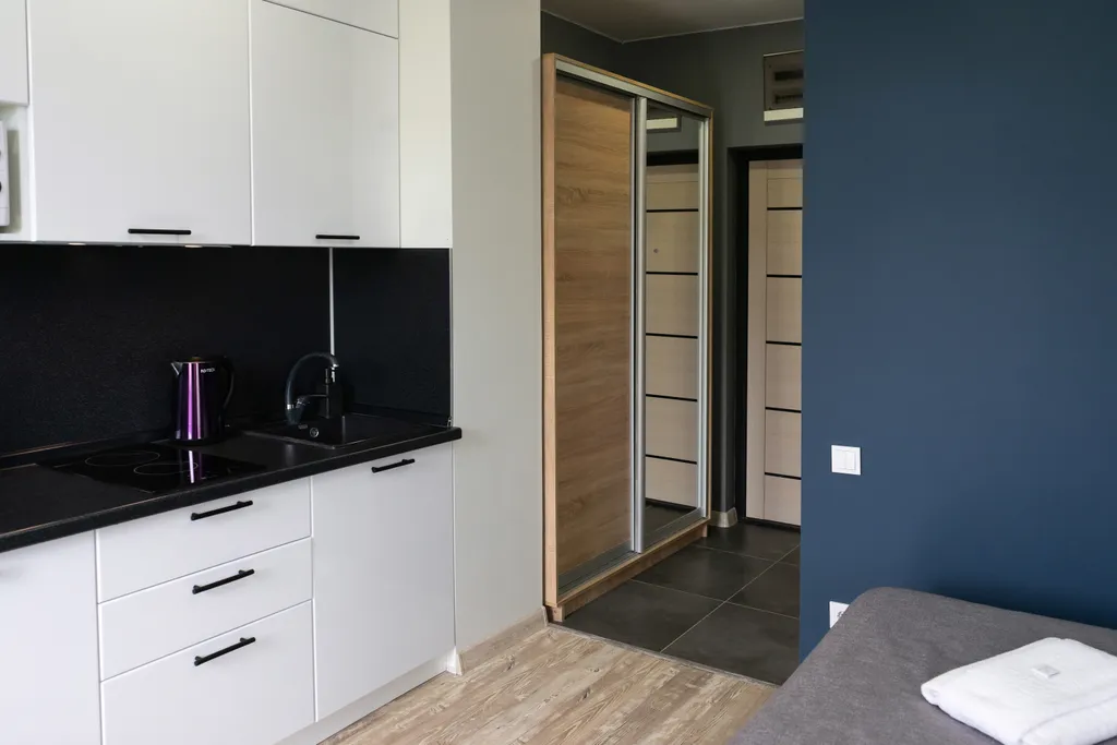 Стильная студия с видом на бамбуковую рощу в ЖК Сорренто Парк