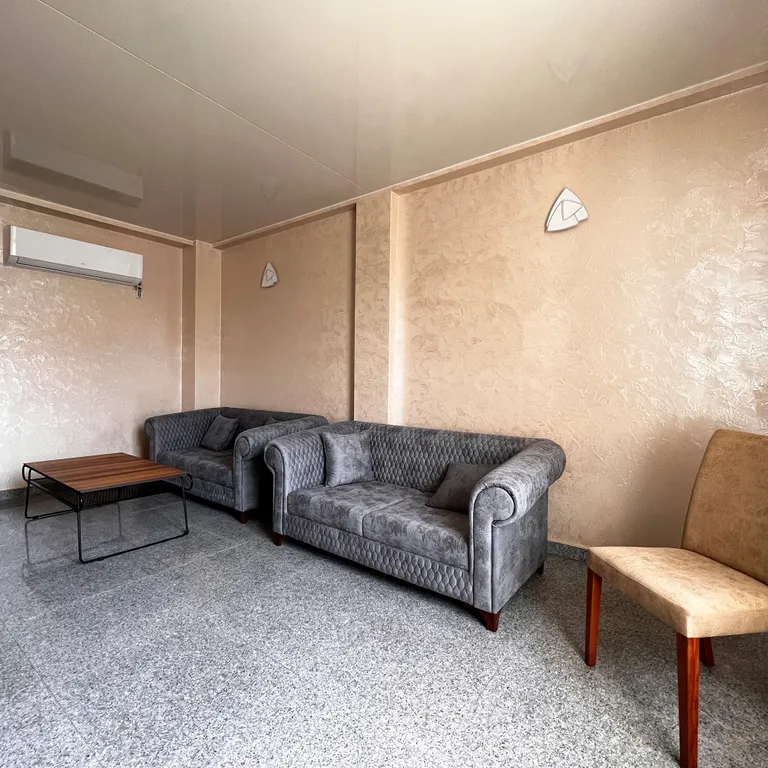 Солнечная студия #6 с балконом WI-FI и кондиционером в Гонио