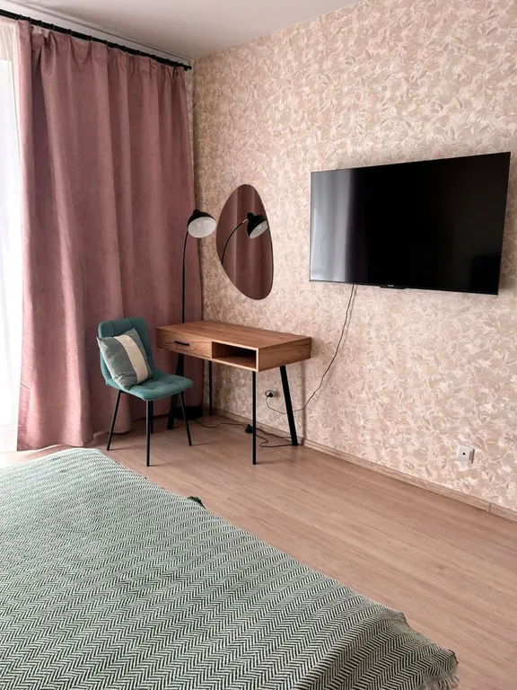 Уютная однокомнатная квартира в новом доме недалеко от центра