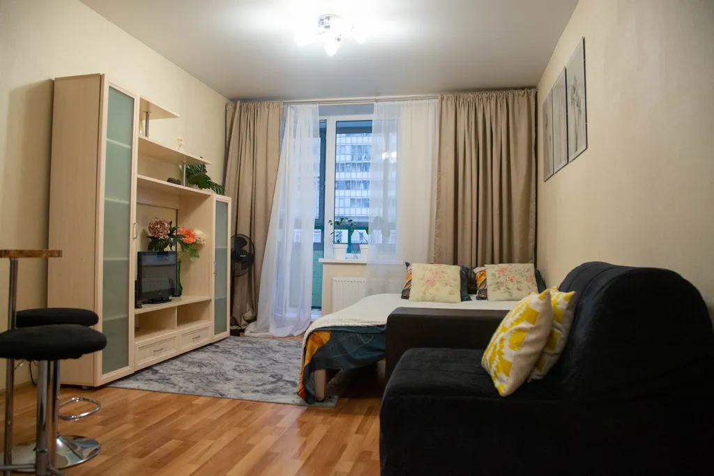 Уютная студия у метро Девяткино