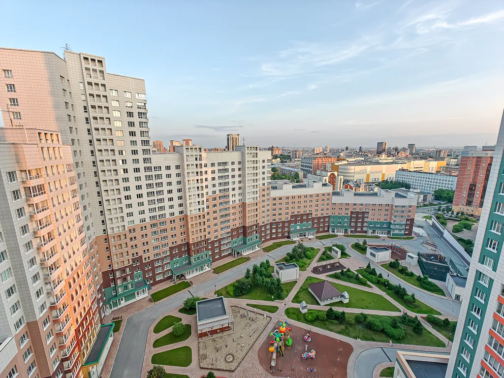 Квартира Квартира Евродвушка для 4 гостей на 18 этаже — Новосибирск