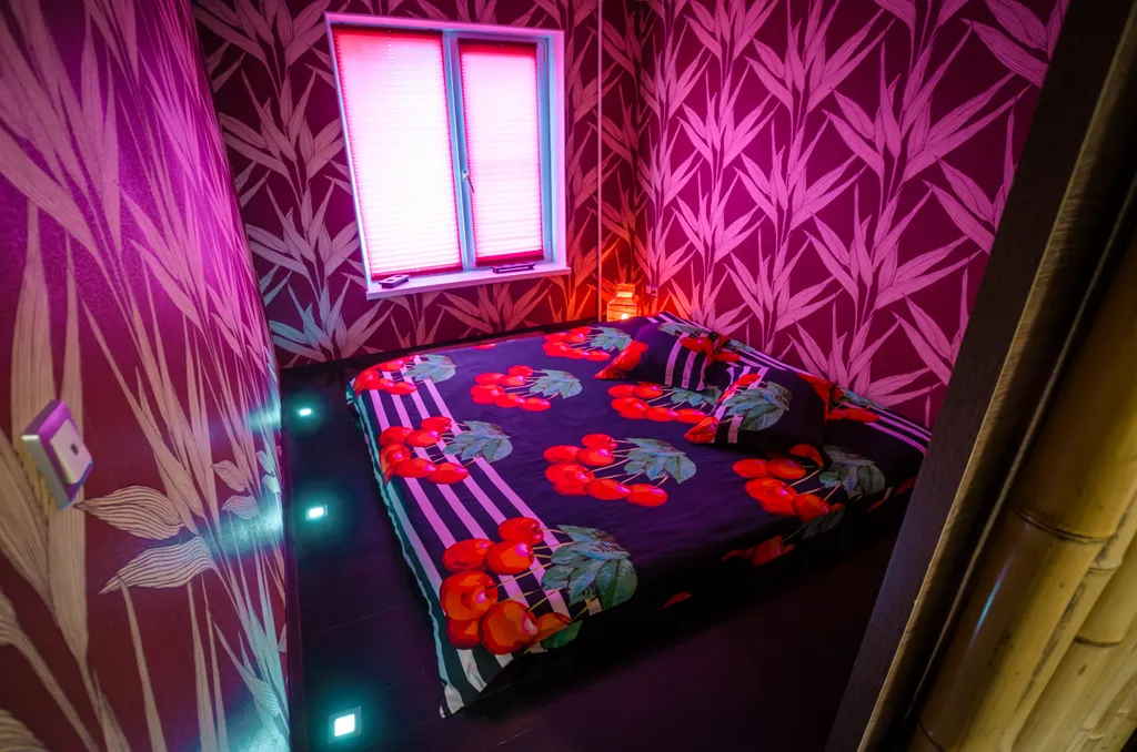 Двухкомнатная квартира в стиле Япония с джакузи в полу