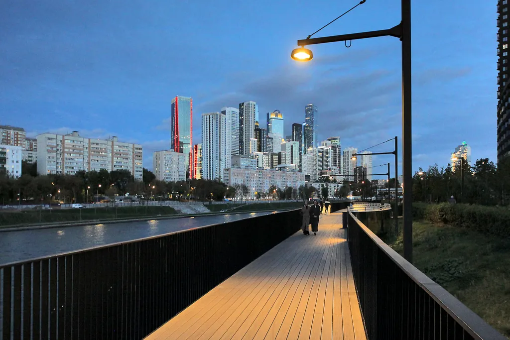 Квартира Просторная евро 3к квартира с видом на Москву-реку — Москва