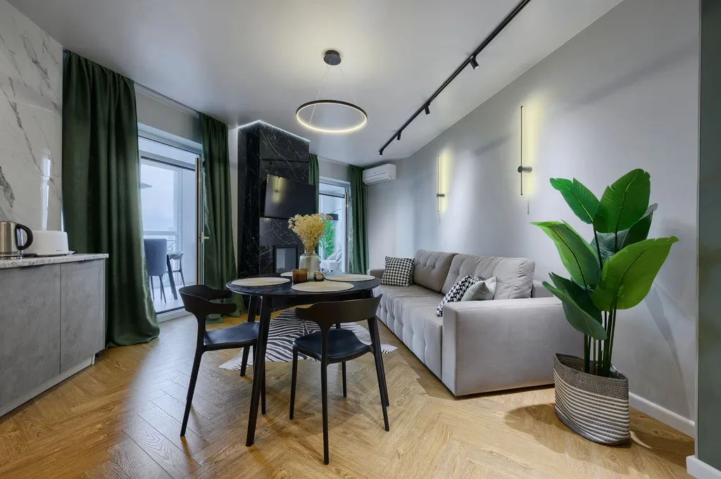 Новые 3 -х комнатные апартаменты в сердце города