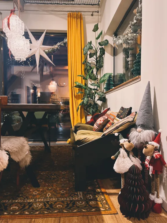 Дом с сауной и купелью с шикарным видом на озеро