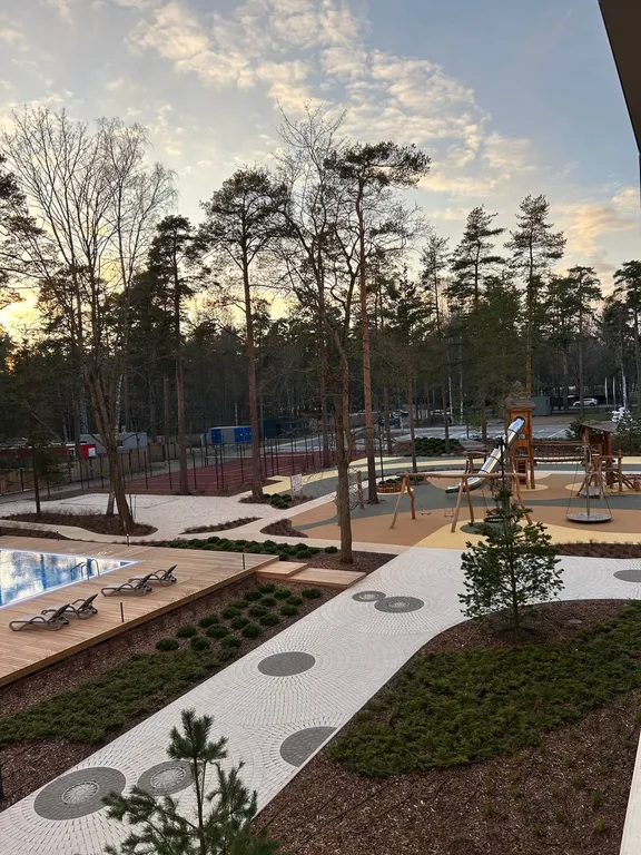 Апартаменты с бассейном на берегу Финского залива